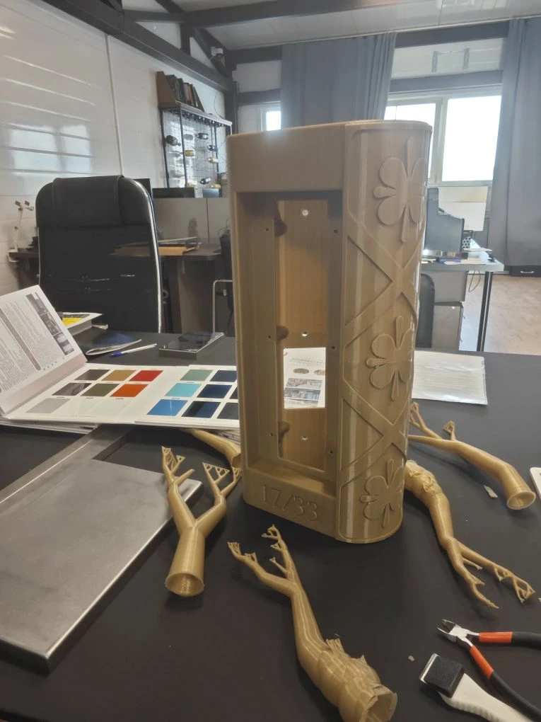 Корпус домофона, изготовленный методом 3D-печати